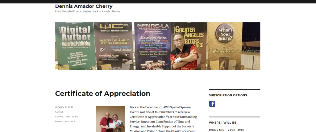 dennisamadorcherry's website