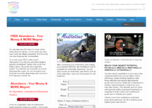 Client of Civic Site Design - Hypnotherapist