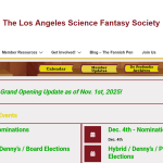 Client of Civic Site Design – Science Fantasy Society